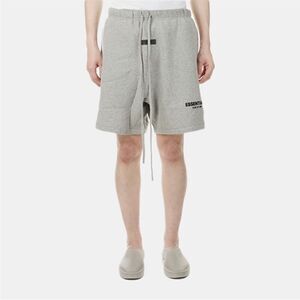 Fear of God Essentials Men’s Sweat Short 'Dark Heather Oatmeal